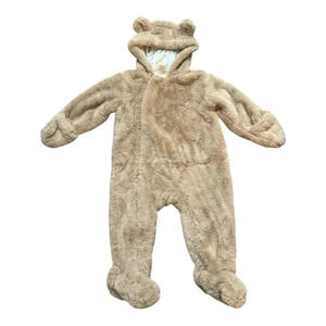 Baby Sherpa Hooded One Piece